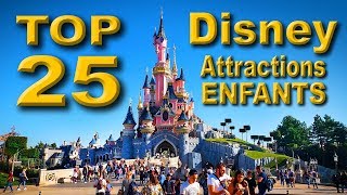 TOP 25 des Attractions Disneyland Paris à faire en Famille avec enfants Reportage de Ben Heine [upl. by Yendyc]