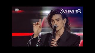 Sanremo 2022  Michele Bravi canta ‘Inverno dei fiori’  Official Video Commento [upl. by Colinson]