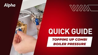 Quick Guide topping up your combi boiler pressure [upl. by Waly]