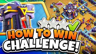 How to Easily 3 Star The LAST TH15 Challenge Clash of Clans [upl. by Alyse]