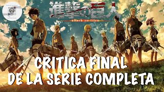 POR FIN HE VISTO EL FINAL DE SHINGEKI NO KYOJIN [upl. by Horatius]