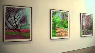 David Hockney The Arrival of Spring [upl. by Joliet]