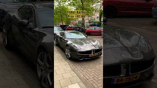 HAVE YOU EVER SEEN A FISKER KARMA BEFORE😳🇫🇮🤯shorts fisker supercars ev car supercars cars [upl. by Hujsak749]