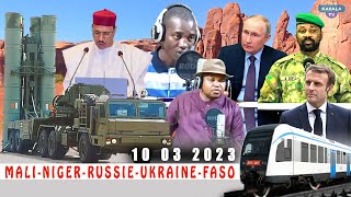 Le 10 Mars 2023  3ème Guerre mondiale • Mali Russie CEDEAO Poutine Macron et Colonel ASSIMI GOITA [upl. by Annel]