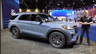 Is the 2025 Ford Explorer ST the BEST new performance midsize SUV to BUY [upl. by Joub249]