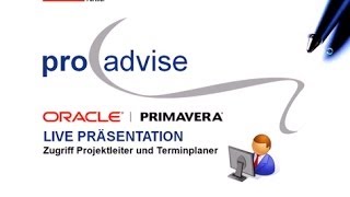 Oracle Primavera P6EPPM  Terminplanung [upl. by Orman]