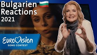 Victoria  quotGrowing Up Is Getting Oldquot  Bulgarien  Reactions  Eurovision Song Contest  NDR [upl. by Rotciv221]