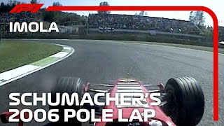 Michael Schumachers Pole Lap At Imola  2006 San Marino Grand Prix [upl. by Neemsay]