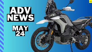 ADV NEWS MAY 2024  KTM 390 ENDURO amp 1390 RALLY  CFMOTO 800MTX  TRIUMPH SCRAMBLER 400X [upl. by Suired874]