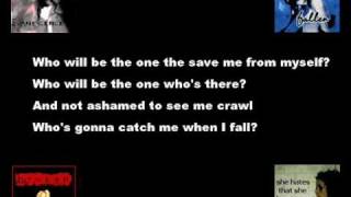 Ashlee Simpson Catch Me When I Fall Lyrics [upl. by Annaihr]