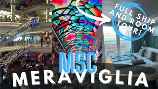 MSC Meraviglia Ship tour  STUNNING 🤩 [upl. by Lauraine]