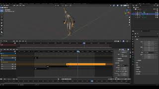 How to combine and edit Mixamo Animations in Blender [upl. by Shrier]