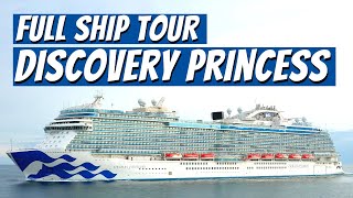 Discovery Princess Ship Tour  Deck Cruise Ship Walk Through 2023 [upl. by Quincy]