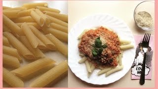 Wegański sos bolognese z penne [upl. by Gable]