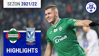 Radomiak Radom  Lech Poznań 21  SKRÓT  Ekstraklasa 202122  18 Kolejka [upl. by Margo488]