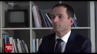 ELECTION PRÉSIDENTIELLE 2017  BENOÎT HAMON INVITÉ DU BONDY BLOG [upl. by Ellehcar]