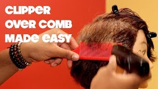 How To Clipper Over Comb In Less Than 5 Minutes Video [upl. by Bluma941]