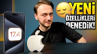 iOS 174 ile gelen özellikler neler [upl. by Yelkreb]