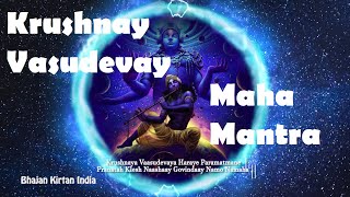 Powerful Krishna Mantra Krishnaya Vasudevaya Haraye Paramatmane Hare Krishna Meditation Mantra [upl. by Obbard737]