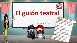 El guión teatral y sus elementos [upl. by Enytsirhc]