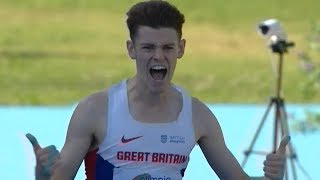 1500m Men FINAL U20 CHAMPIONSHIPS  GROSSETO 2017 [upl. by Arihas]