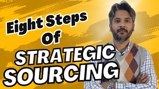 Strategic Sourcing  Eight Key Steps For Strategic Sourcing [upl. by Okihcim]