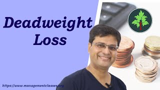 Deadweight Loss in Hindi [upl. by Aicemak]