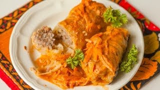 Rezept Kohlrouladen mit Soße [upl. by Sax]