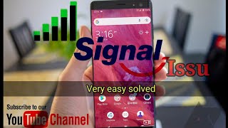 How to fix signal issu sony Xperia xz3 how fix mobile signal problems [upl. by Broida]