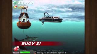 JAWS REVENGE iPhone Gameplay Video [upl. by Dowski]