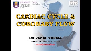 QR ANAESTHESIA  PHYSIO  CVS  CARDIAC CYCLE amp CORONARY FLOW [upl. by Risley831]