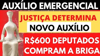 2804 BOA NOTÍCIA AUXÍLIO EMERGENCIAL STF DETERMINA NOVO AUXÍLIO DEPUTADOS COBRAM A VOLTA DOS R600 [upl. by Bigg726]