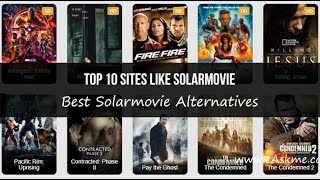 Top 10 Sites like Solarmovie Best Solarmovie Alternatives  eAskme [upl. by Hughes]