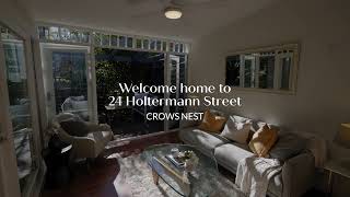 24 Holtermann Street Crows Nest [upl. by Yenruoj]