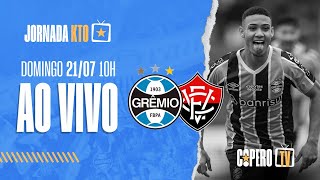 AO VIVO  GRÊMIO X VITÓRIA BRASILEIRÃO 2024 21072024  CoperoTV [upl. by Yadnus]