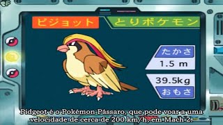 Palestra de Pokémon do Professor Carvalho Pidgeot 018 parte 1 [upl. by Fiester]