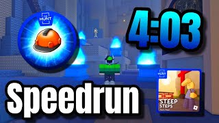 THE HUNT SPEEDRUN  Steep Steps Platform Problems Badge Any Speedrun in 403 The Hunt [upl. by Rramaj911]