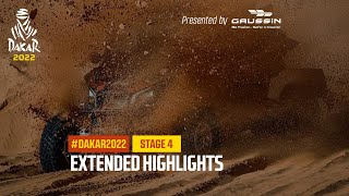 Extended highlights of the day presented by Gaussin  Stage 4  Dakar2022 [upl. by Hamlin760]