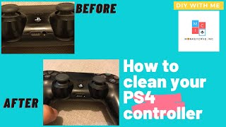 COMMENT NETTOYER SA MANETTE DE PS4 SANS DEMONTAGE [upl. by Selene429]