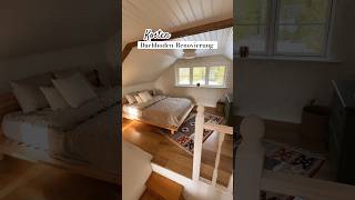 Umbaukosten DachbodenRenovierung 🚧🏠 schwedenhaus renovieren diy [upl. by Ahsilek]