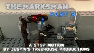 The Marksman Part 3 LEGO Stop Motion [upl. by Eardnaed]