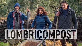 COME FARE LHUMUS DI LOMBRICO VERMICOMPOST PER ORTO [upl. by Sisxela41]