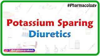 15Potassium Sparing Diuretics  Renal pharmacology [upl. by Enad]