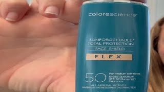 Colorescience Total Protection Face Shield Flex SPF 50 Review [upl. by May261]