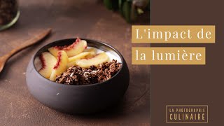 Limpact de la lumière en photo culinaire [upl. by Pepe]