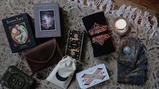 ONLY10DECKS  If I Could Only Keep Ten Tarot and Oracle Decks  VR to Katey Flowers [upl. by Atram]