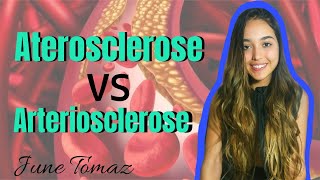 ATEROSCLEROSE VS ARTERIOSCLEROSE [upl. by Caughey]