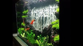 Powerful waterfall 1 Aquarium sand waterfall 46 [upl. by Ajoop]