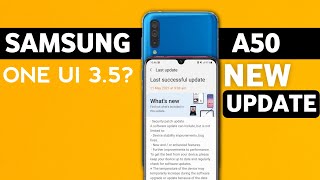 Samsung Galaxy A50 New Update  is One Ui 35 😱 SamsungA50 Shorts [upl. by Enitsrik719]