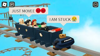 Roblox FUNNY MOMENTS Cart Ride ADMIN 9 [upl. by Ayocal]